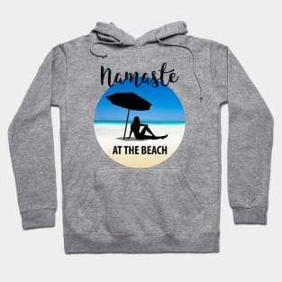 Namaste At The Beach Hoodie